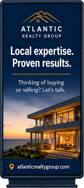 Real estate premium full-screen sponsor ad concept